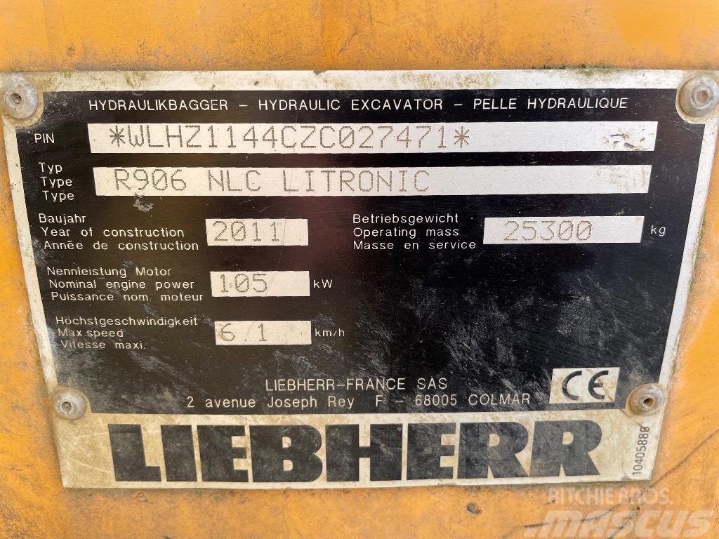 Liebherr R906 części Parts for LIEBHERR R906 Chasis y suspención