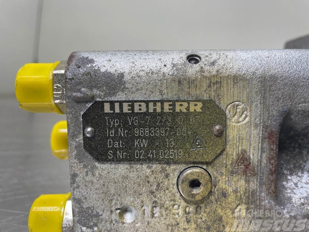 Liebherr A924B-9883397-Servo valve/Servoventil/Servoventiel Hidráulicos