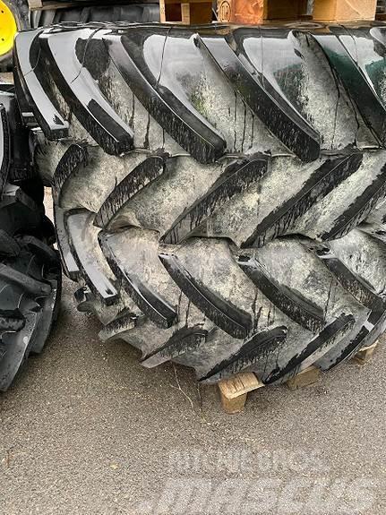 John Deere Hjul par: Michelin Multibib 650/65R38 GKN gul 20 Neumáticos, ruedas y llantas