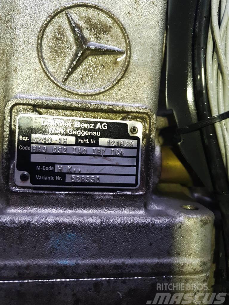 Mercedes-Benz ACTROS MP I G 240 - 16 ΜΕ INTARDER 115, ΗΛΕΚΤΡΟΝΙΚ Cajas de cambios
