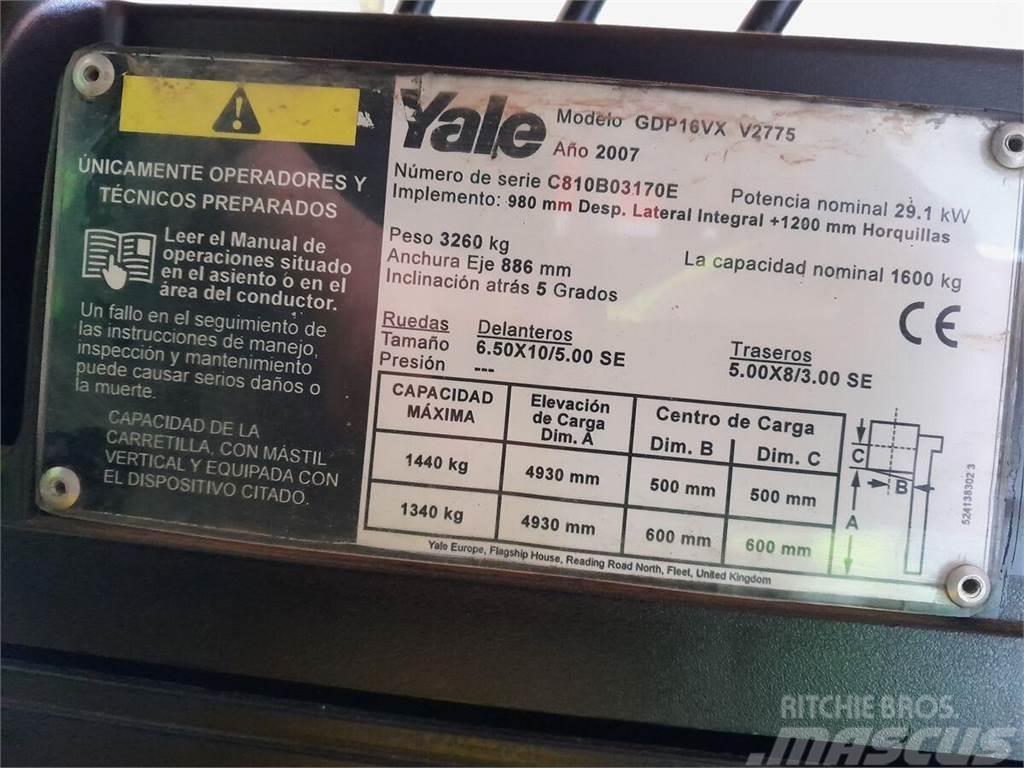 Yale GDP16VX Carretillas diesel