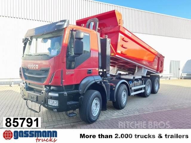 Iveco Trakker AD410T50 8x4, Stahlmulde ca. 16m³, hydr. Otros camiones