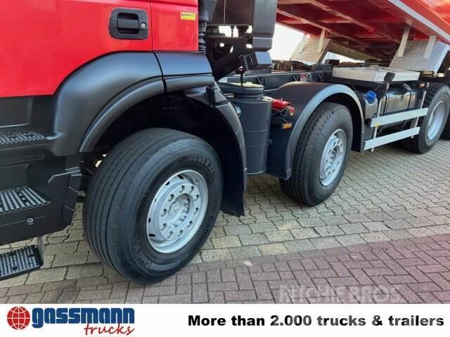 Iveco Trakker AD410T50 8x4, Stahlmulde ca. 16m³, hydr. Otros camiones