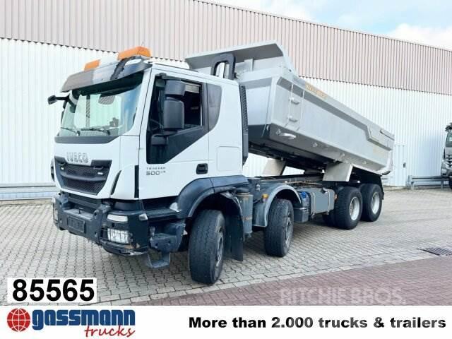 Iveco Trakker AT410T50 8x4, Stahlmulde ca. 16m³, hydr. Otros camiones