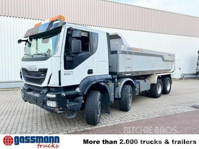 Iveco Trakker AT410T50 8x4, Stahlmulde ca. 16m³, hydr. Otros camiones