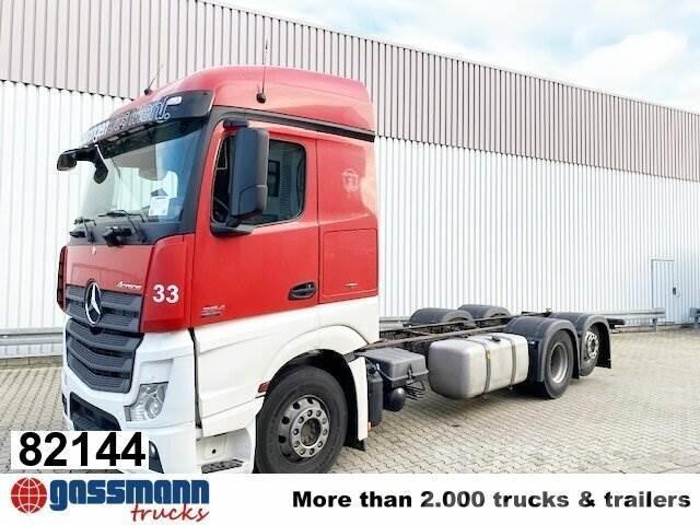 Mercedes-Benz Actros 2545 L 6x2, StreamSpace, Liftachse, Camiones chasis