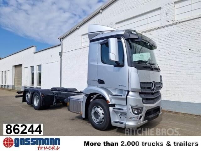 Mercedes-Benz Actros 2553 LL 6x2, Retarder, Liftachse, Camiones chasis