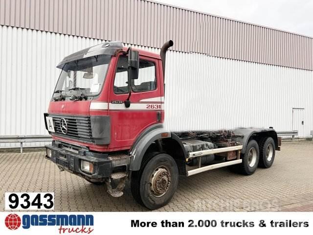 Mercedes-Benz SK 2631 AK 6x6, Full Steel, Manual, 2x13t Achsen Camiones chasis