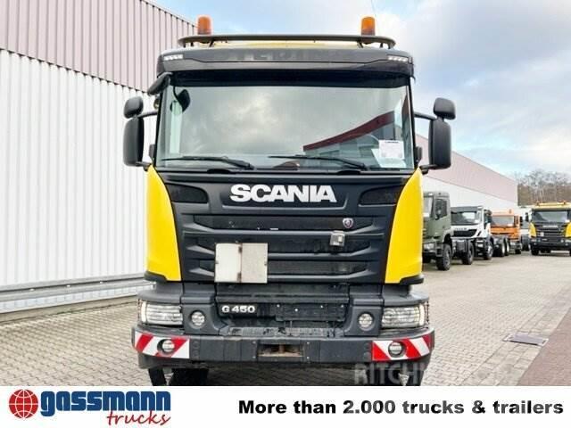 Scania G450 CA 4x4, Kipphydraulik Cabezas tractoras