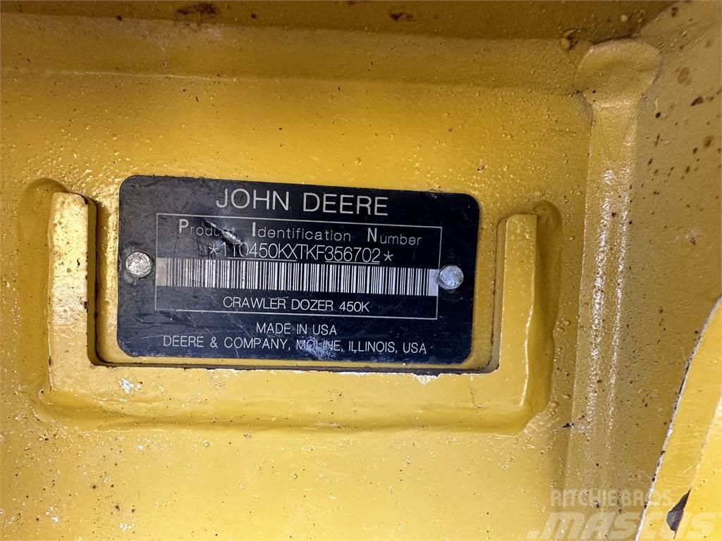 John Deere 450K Buldozer sobre oruga