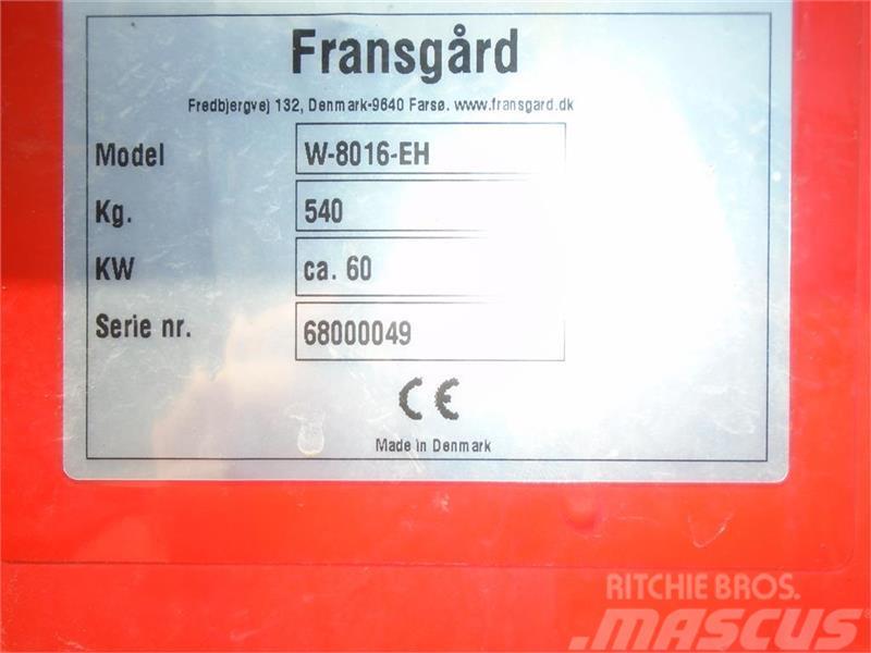 Fransgård W-8016-EH  m/ Radiostyring  Meget Velholdt Cabrestantes