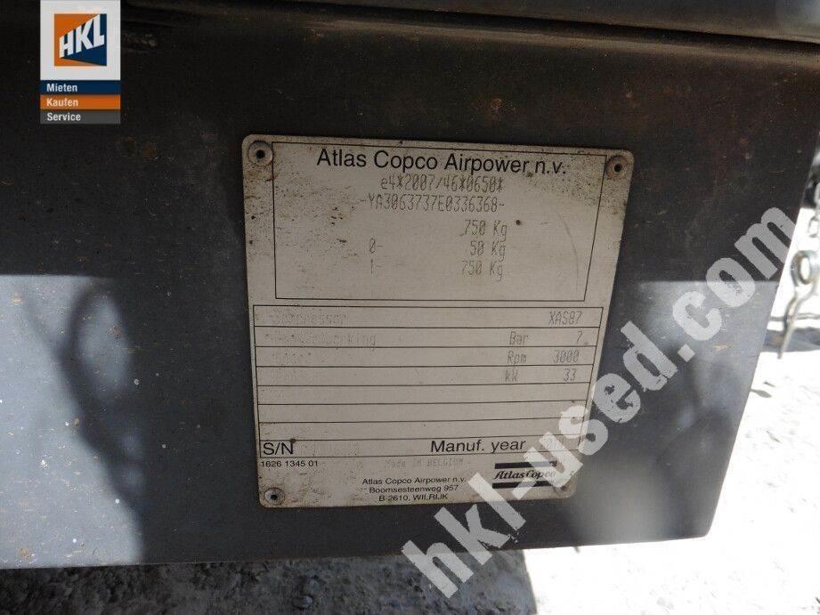 Atlas Copco XAS 87 Compresores