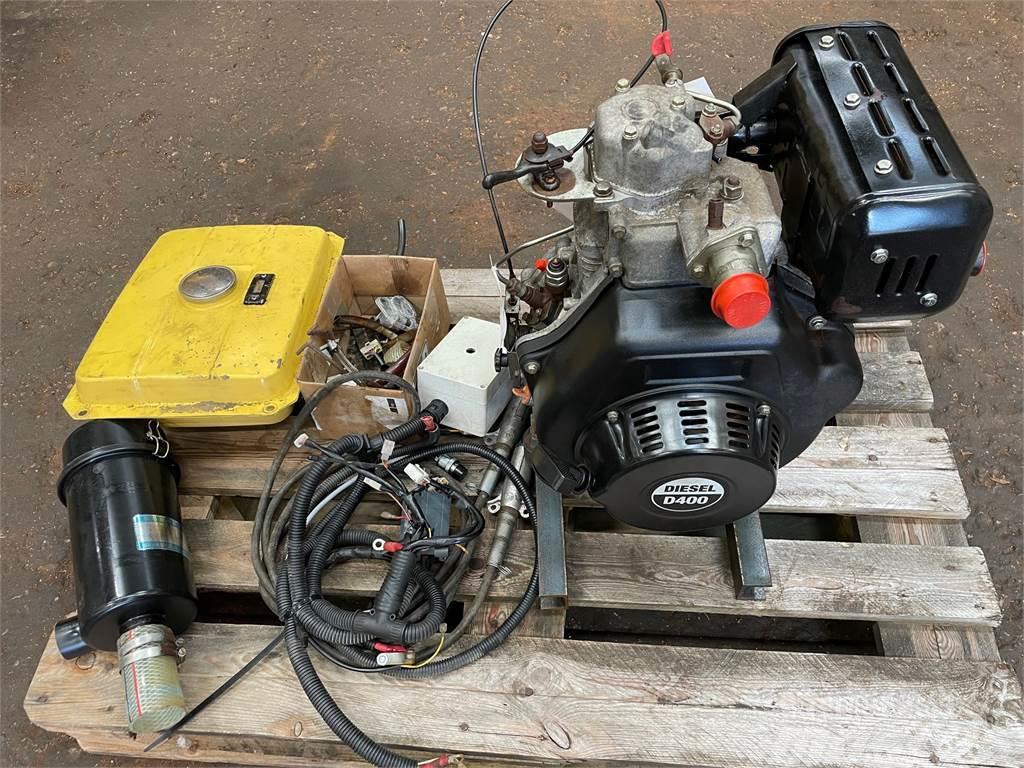  Diesel engine D400/E - 1 cyl. Motores
