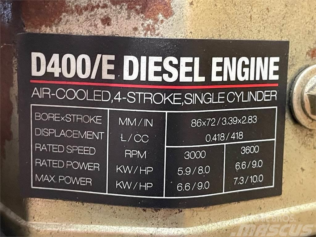  Diesel engine D400/E - 1 cyl. Motores