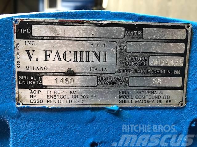  Gear V. Fachini Type BEH 16X Cajas de cambios