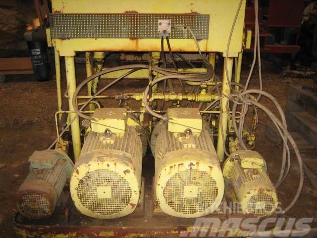  Hyd powerpac m/pumpe - 2x7,5 kw og 2x40 kw Generadores diesel
