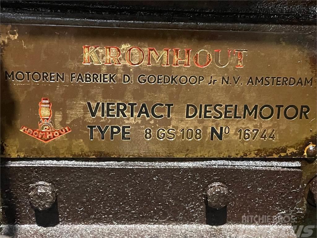 Kromhout 8GS108 motor Motores