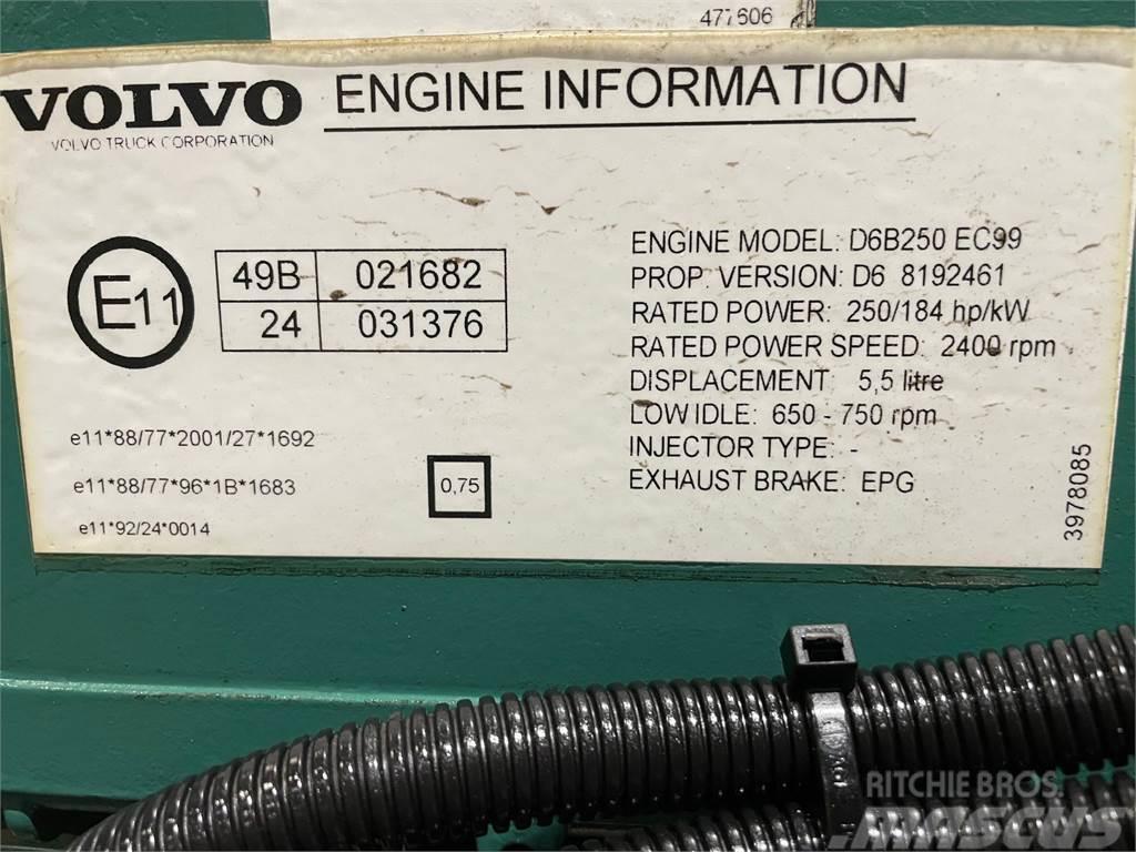 Volvo D6B 250 EC99 motor Motores