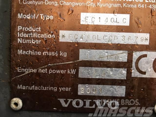Volvo EC140LC Excavadoras de cadenas