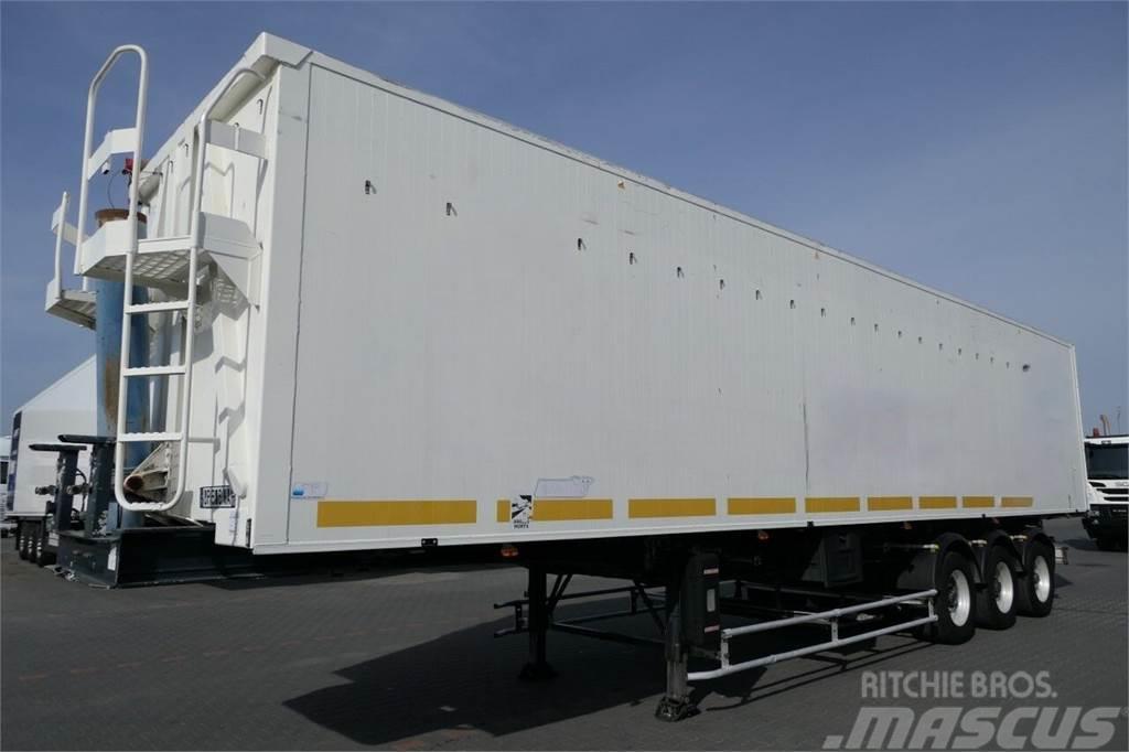 Benalu WYWROTKA 75 m3 / ALUFELGI / SPROWADZONA Tipper semi-trailers