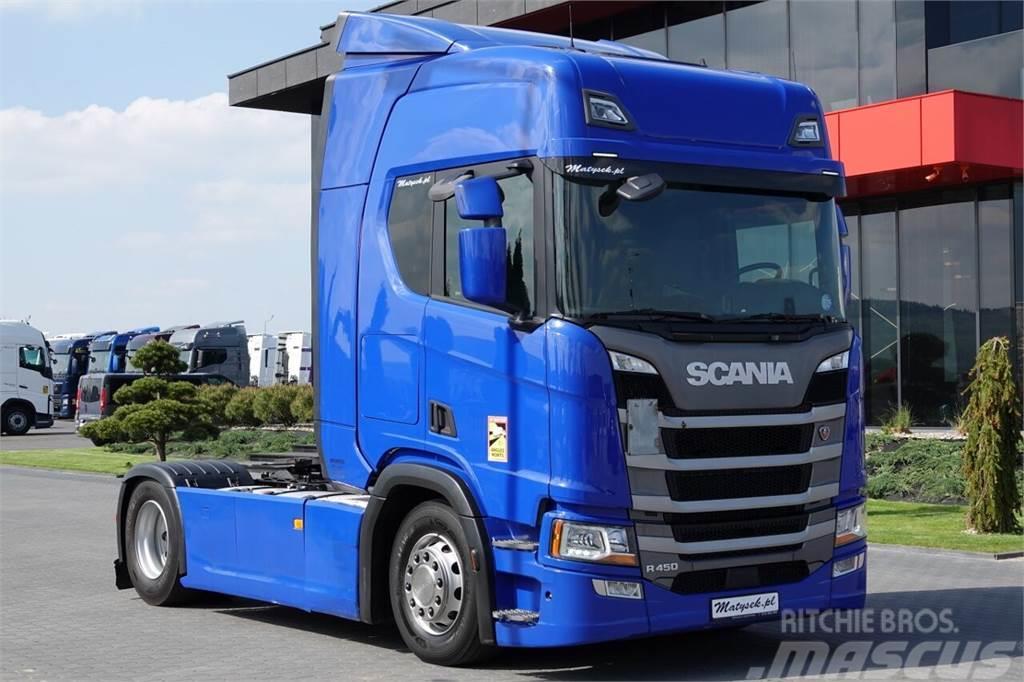 Scania R 450 / RETARDER / 2018 ROK / Cabezas tractoras