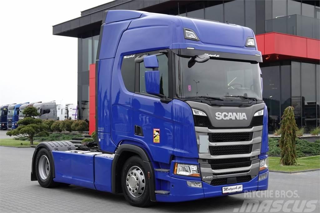 Scania R 450 / RETARDER / NAVI / NOWY MODEL / OPONY 100 % Cabezas tractoras