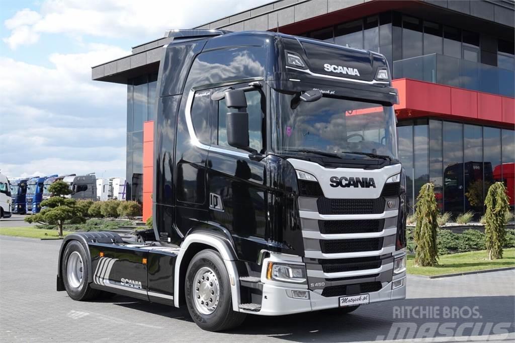 Scania S 450 / RETARDER / SKÓRY / EKSPRES / OPONY 100 % / Cabezas tractoras