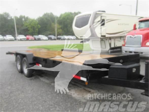  MID STATE TRAILERS 22FT TILT Plataforma plana/laterales abatibles