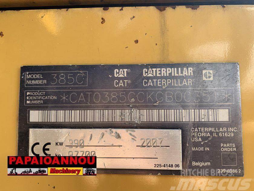 CAT 385C LME Excavadoras de cadenas