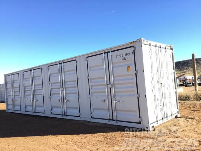  2023 40 ft High Cube Multi-Door Storage Container Contenedores de almacenamiento