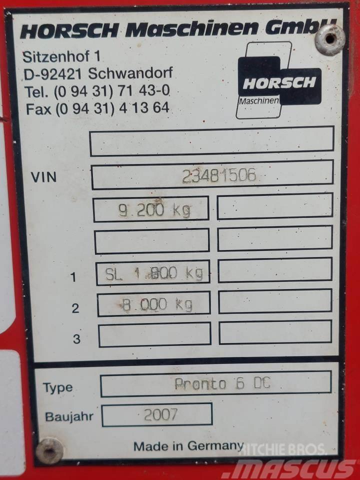 Horsch Pronto 6 DC med Doudrill Sembradoras