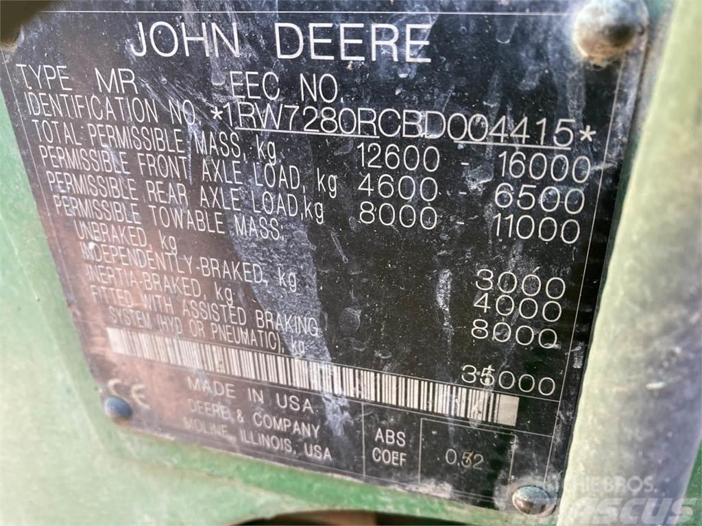 John Deere 7280R Tractores