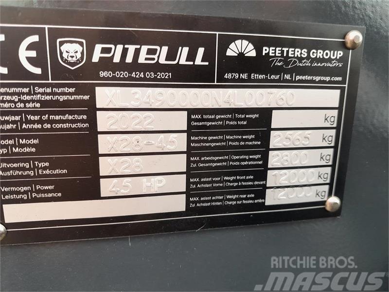  Pitbull X28-45 Plus DK Palas cargadoras