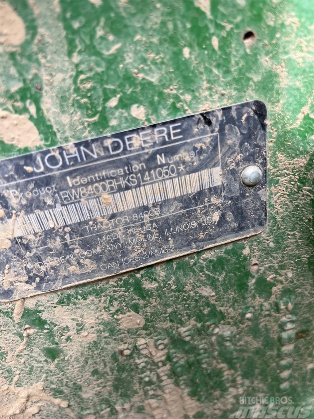 John Deere 8400R Tractores