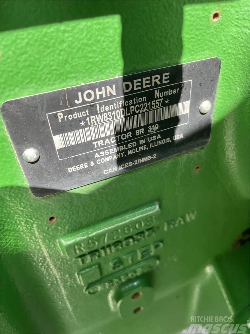 John Deere 8R 310 Tractores