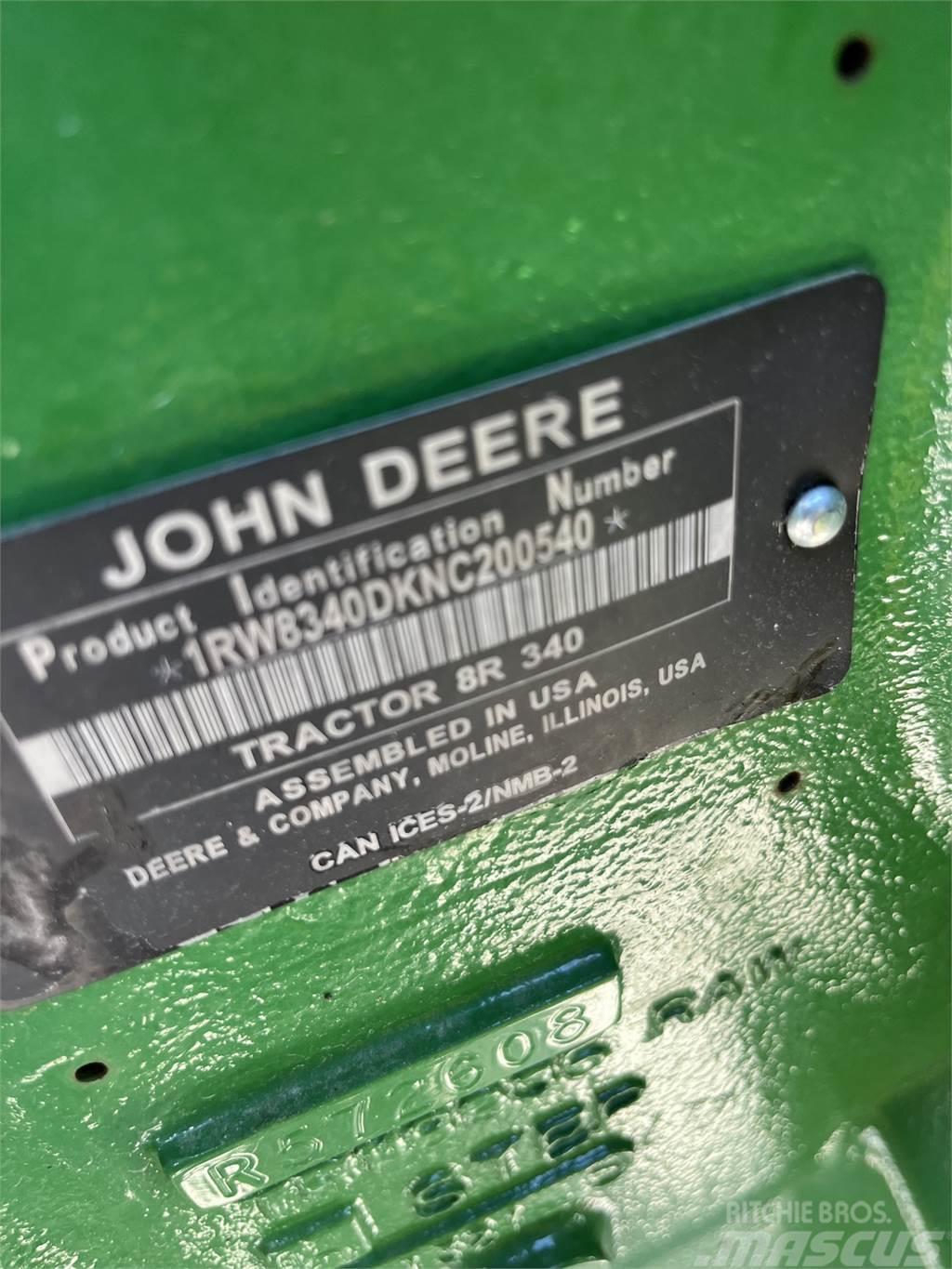 John Deere 8R 340 Tractores