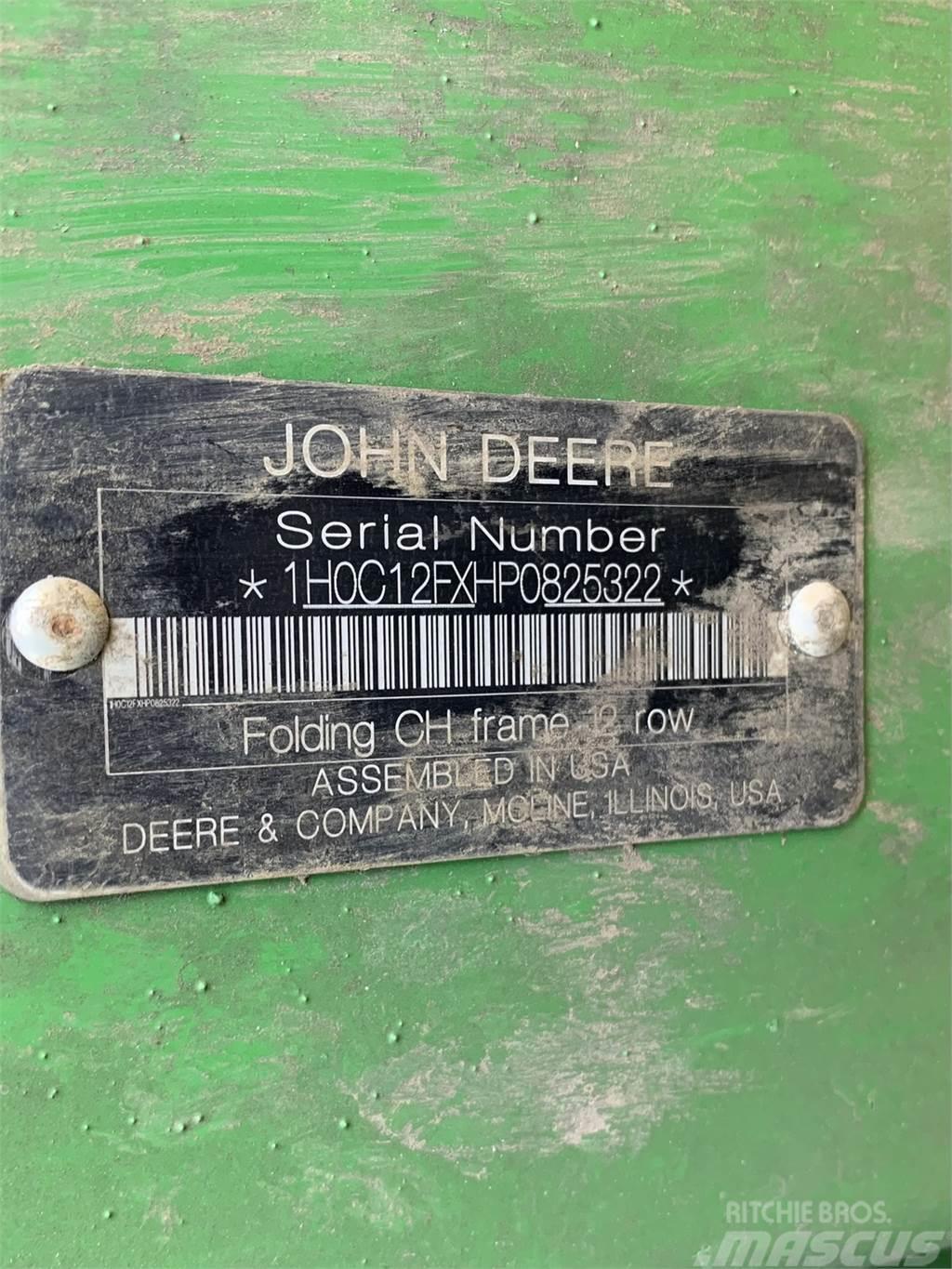 John Deere C12F StalkMaster Accesorios para cosechadoras combinadas