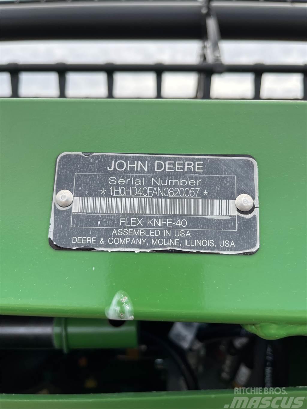 John Deere HD40F Accesorios para cosechadoras combinadas