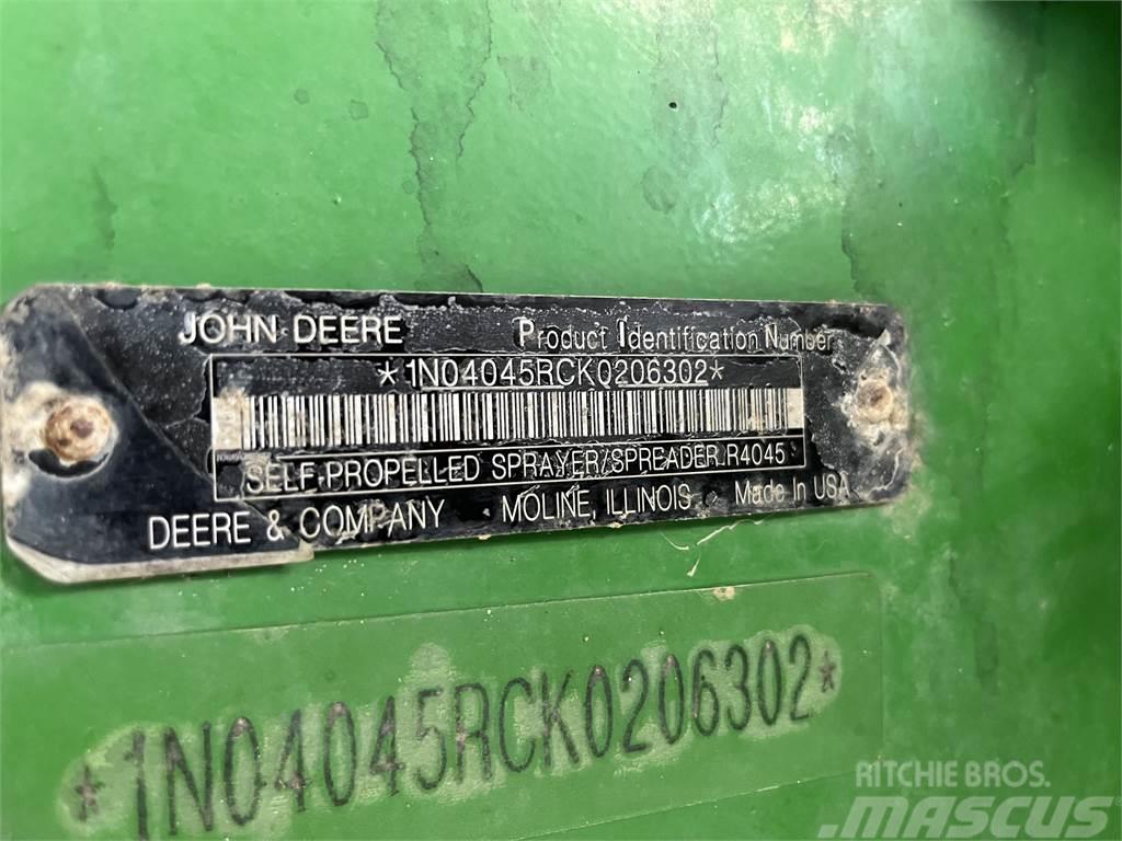 John Deere R4045 Pulverizadores arrastrados