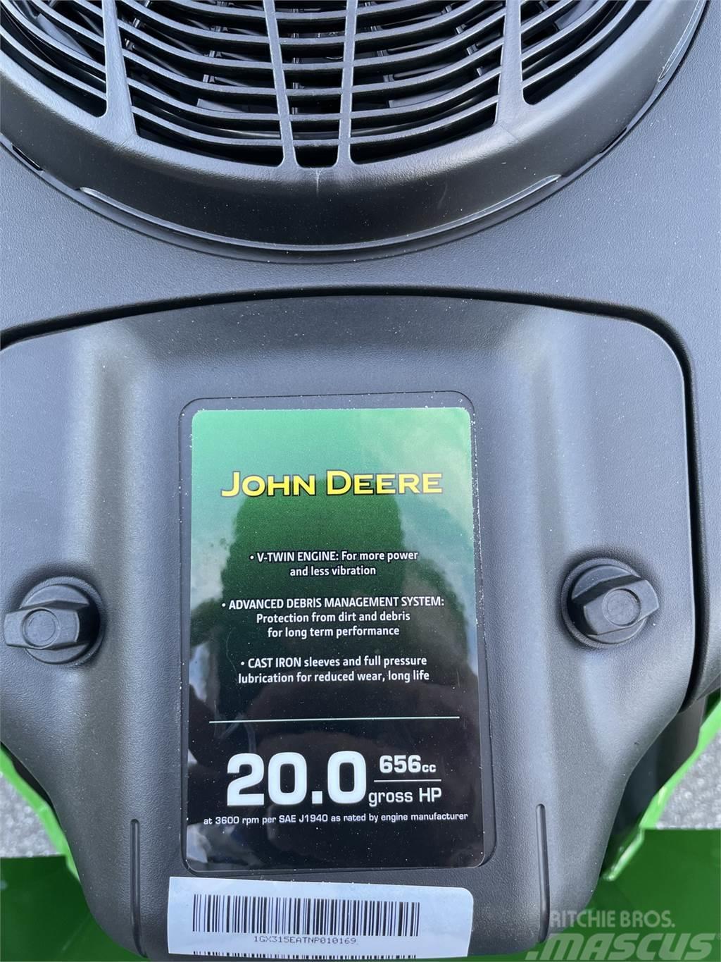 John Deere Z315E Segadoras profesionales