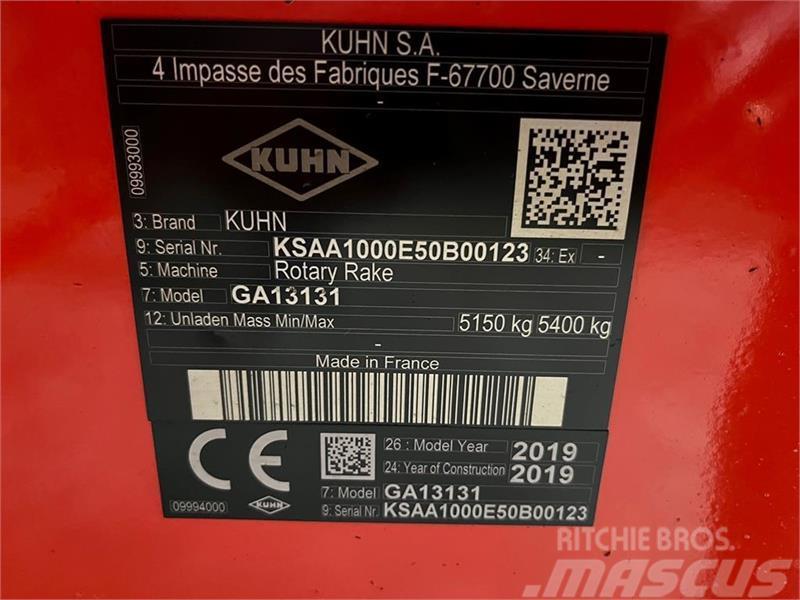 Kuhn GA 13131 Joystick + CCI  ISOBUS skærm Rastrillos y henificadores