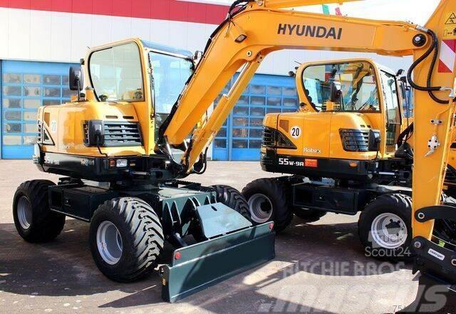 Hyundai Robex 55W-9A Excavadoras de ruedas