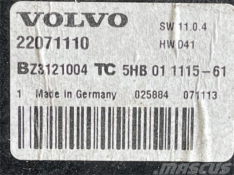Volvo VOLVO ECU HEATING 22071110 Electrónicos