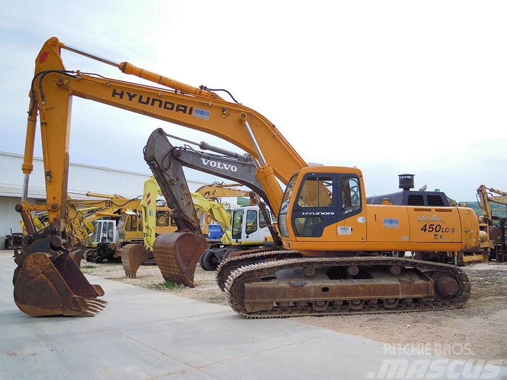 Hyundai R450LC-3 Excavadoras de cadenas