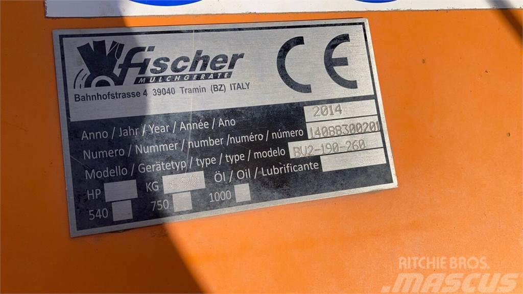 Fischer BV2 190-260 Segadoras y cortadoras de hojas para pastos