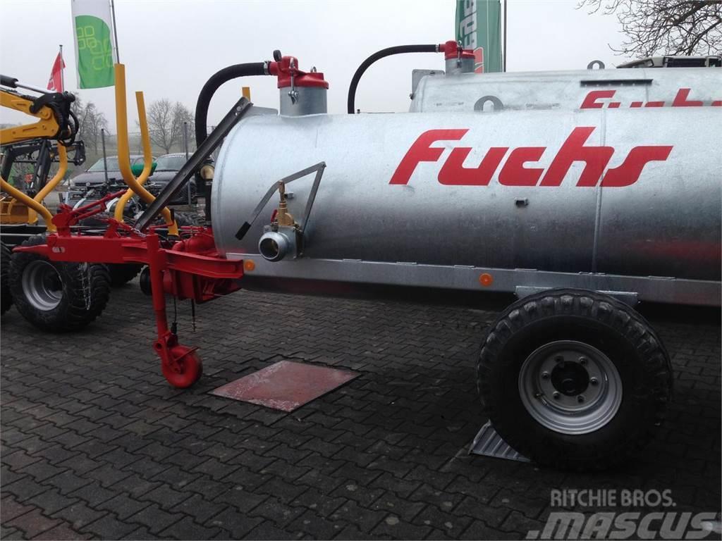 Fuchs Vakuumfass VK 3 mit 3000 Liter Cisternas o cubas esparcidoras de purín