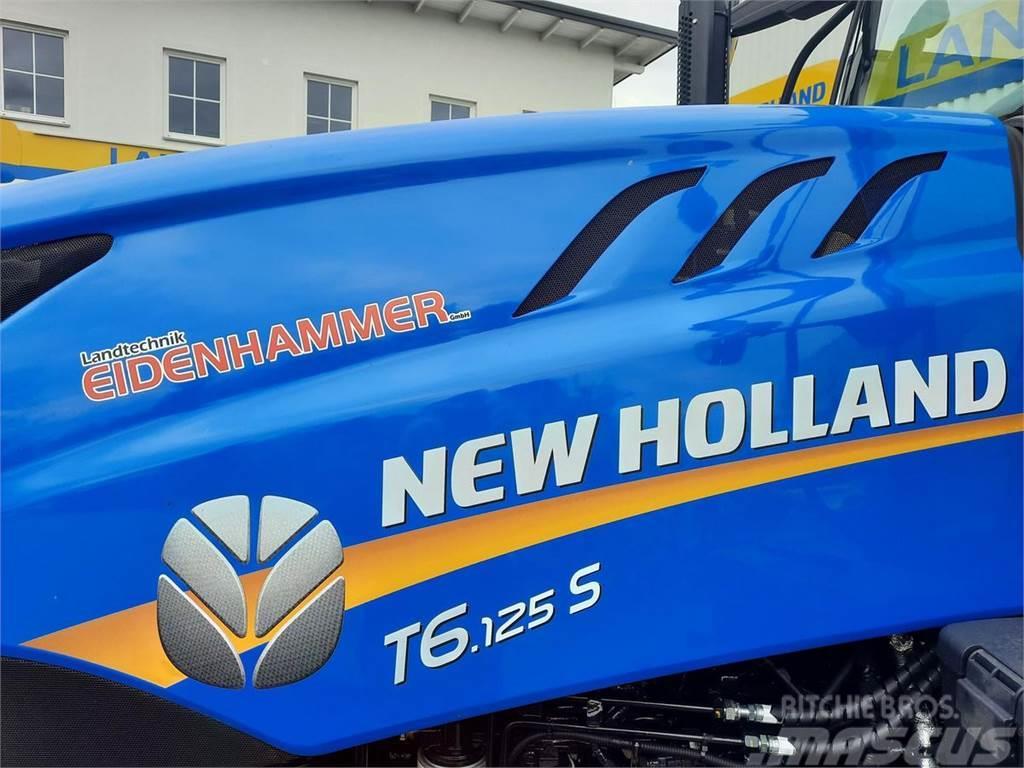 New Holland T6.125 S Electro Command Deluxe Tractores