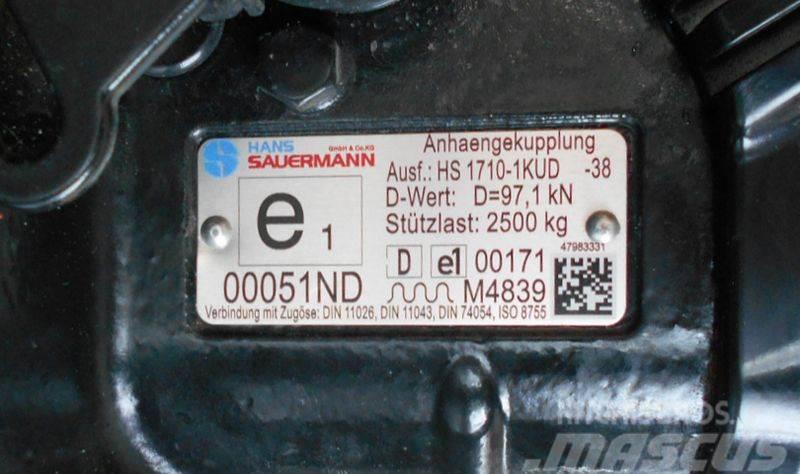  Sauermann Anhängekupplung HS 1710-1KUD Otros accesorios para tractores