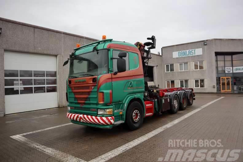 Scania R 164G Camiones con gancho
