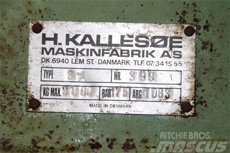  Kallesøe  Betjenings ventil sæt Procesadoras y cortadoras de leña